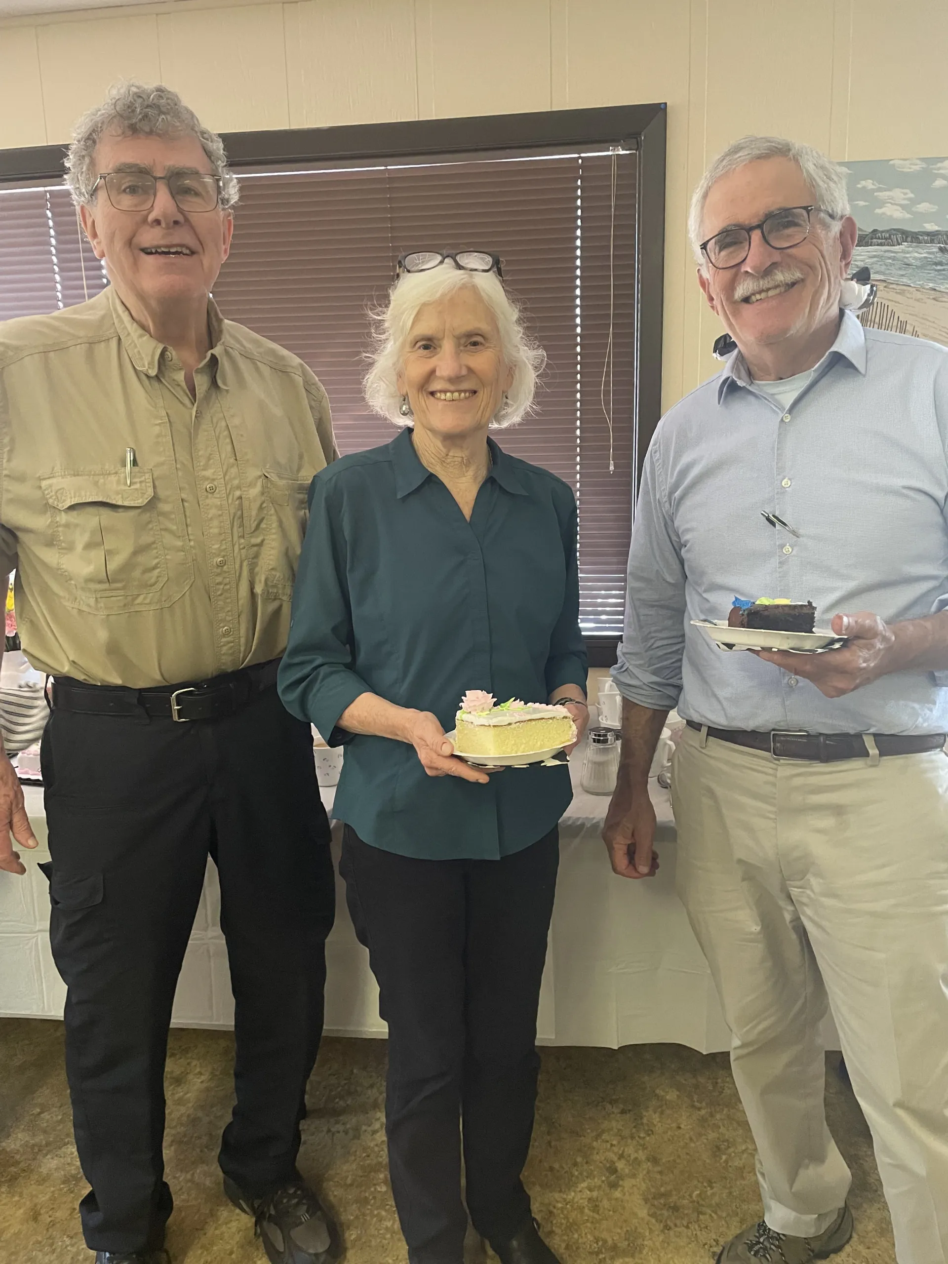 Senator Golden, Rep. Pam Marsh, OSTA President Bill Bateman