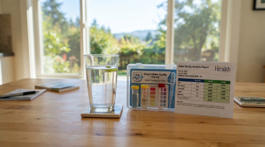 Oregon water quality test kit and analysis report
