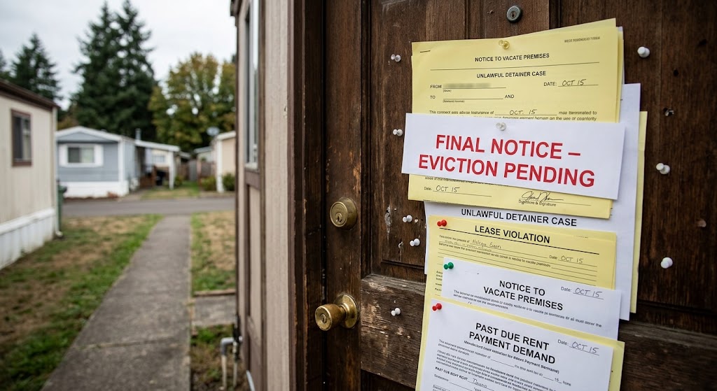 Landlord retaliation in Oregon mobile home park